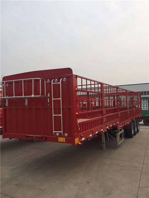 重型倉(cāng)柵式半掛車